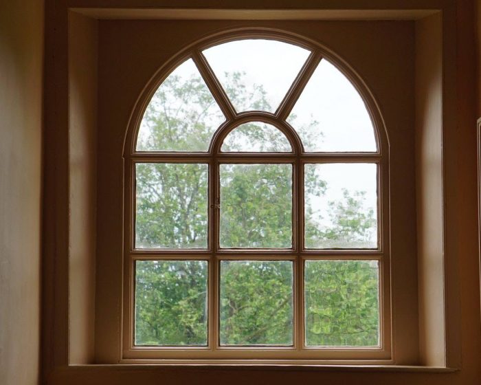 Beige Wooden Window